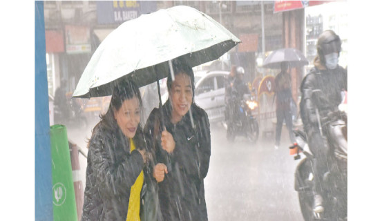 Light rainfall in Koshi, Bagmati, Gandaki and Lumbini