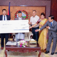 IME Group provides Rs. 50 million to PM Disaster Relief Fund