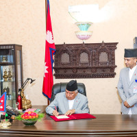 EPF, Nepal Police Wives Association contribute to PM Disaster Relief Fund