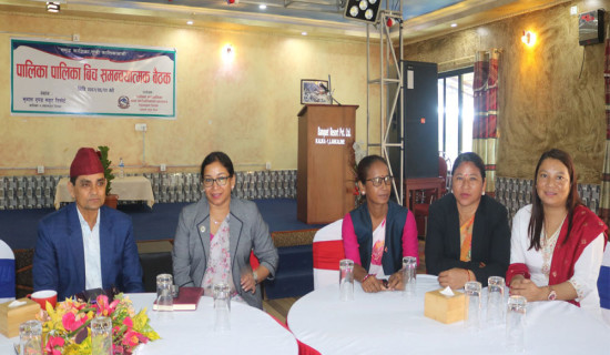 Local levels in Chitwan   team up to build ring road