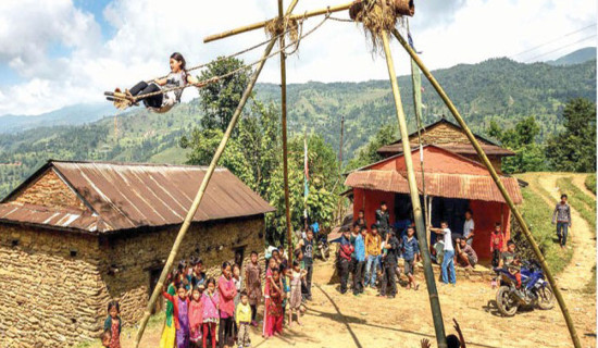 Villages busy for Dashain preparations