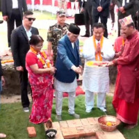 Former President Bhandari extends Dashain best wishes