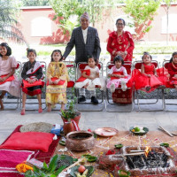 In pictures: Devotees Throng Taleju Bhawani Temple