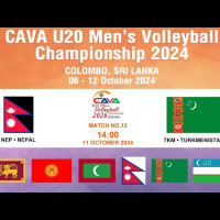 CAVA Men's Volleyball: Nepal enters final