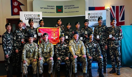 NA wins gold in Exercise Cambrian Patrol 2024