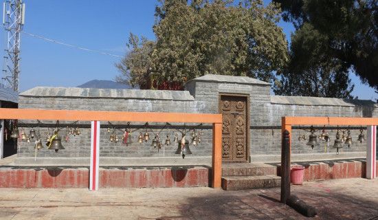 The temple where only Thakuri women are allowed to enter