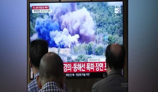 North Korea blows up parts of inter-Korean roads as tensions with South Korea soar