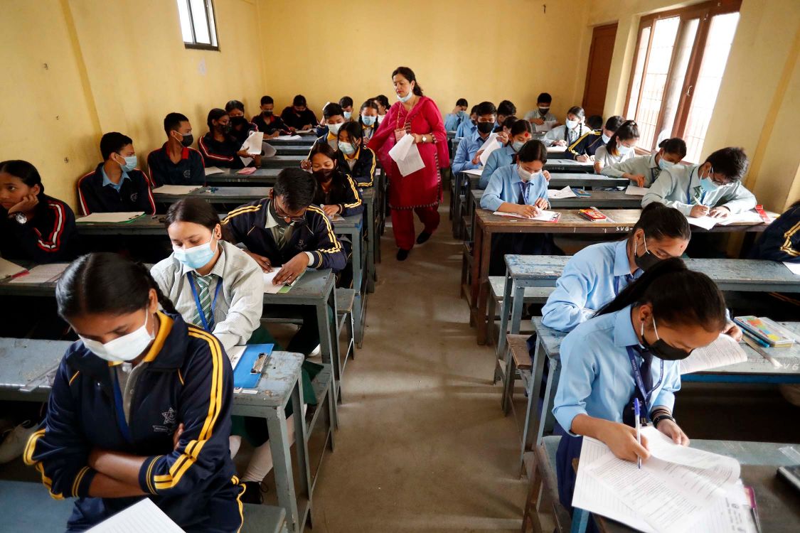 SEE exam in physical attendance after two years (Photo Feature)