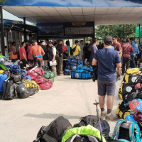 Domestic tourists throng Annapurna Base Camp