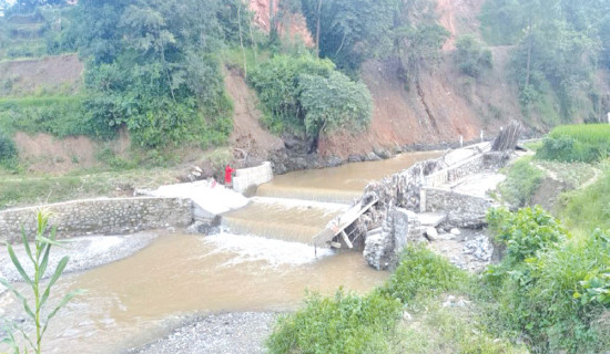 95 irrigation projects damaged in Kavrepalanchowk