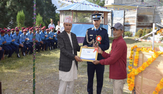 Land donors for police post honoured