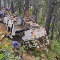 Chainpur-Taklakot road  construction moving at snail’s pace