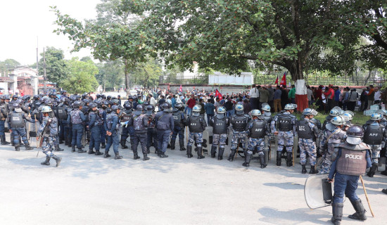 Pokhara tense after demonstrators try to breach prohibitory order