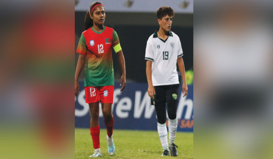 SAFF Women's Championship: Bhutan climbs to top of Group 'B'