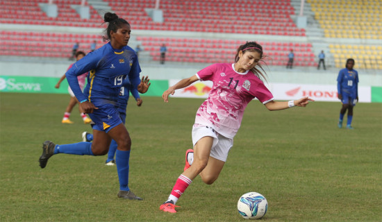 SAFF Women's Championship: Bhutan climbs to top of Group 'B'