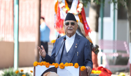 Positive thoughts of late Tuladhar still relevant: PM Oli