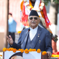 PM Oli vows to resist unlawful activities