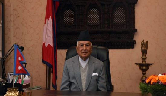 Nepal is filled with original culture: President Paudel