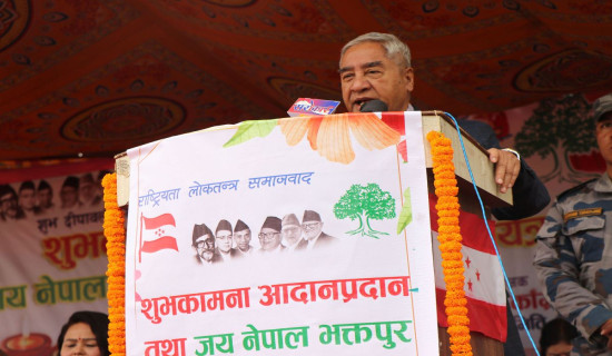 Govt performance all right: NC President Deuba