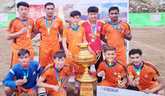 Pedang Sporting Club wins Khewang Gold-cup Football trophy