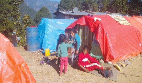 Jajarkot quake  victims awaiting  2nd tranche fund  for reconstruction