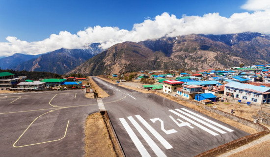 184 flights in a day to Lukla