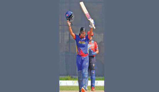 Mahato ton guides Nepal U19 to dominating win