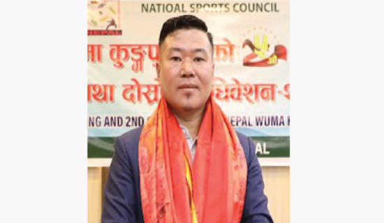 Rai elected Nepal WUMA Kung FU president unanimously