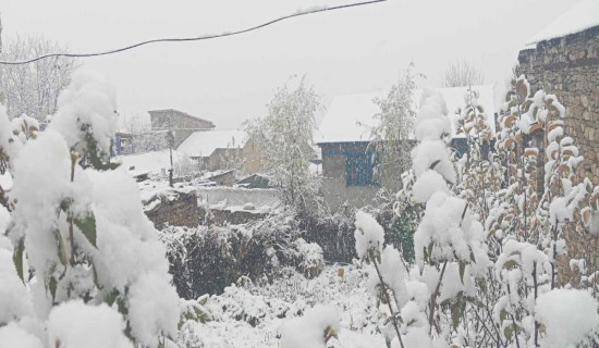 Possibility of light snowfall in Koshi, Bagmati, Gandaki and Karnali