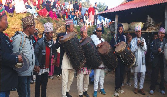 Rais in Khalsa, Dhankuta,  busy marking Papani festival