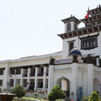 PM Deuba reaches Birendranagar to address gathering of left-democratic alliance