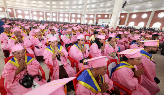 289 students of Lumbini Buddhist University graduated