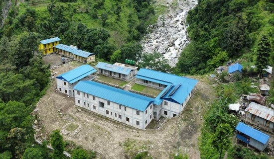 Basic hospital begins operation in Dharche