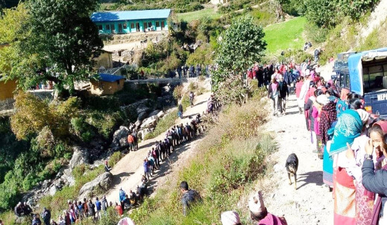 70 per cent votes cast in Rukum's Sanibheri