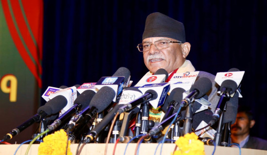 New revolution must for good governance, social justice: Chair Prachanda