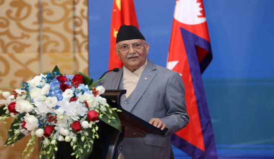 Agreements with China bear historic importance: PM Oli