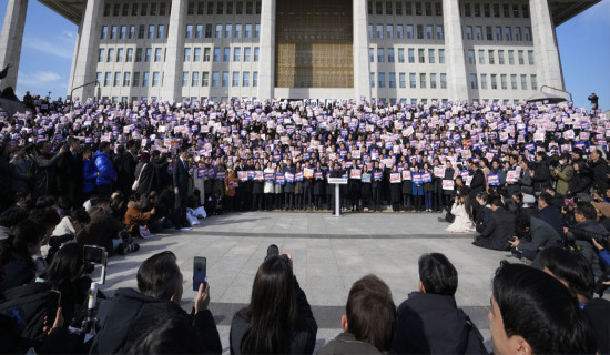 SKorea’s opposition parties submit  motion to impeach President Yoon