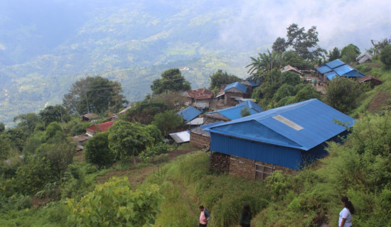 Barpak locals return to village after nine years