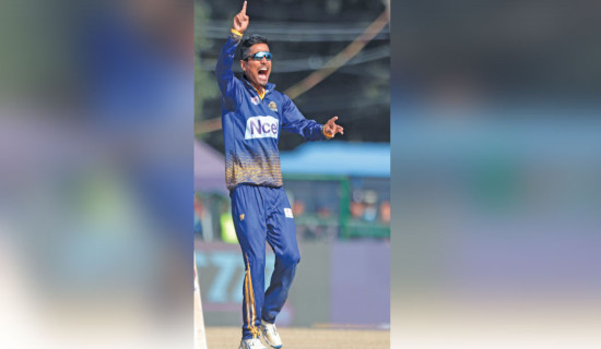 Skipper Rohit leads Lumbini Lions  to their first NPL win