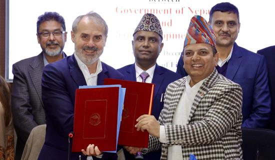 Nepal, ADB sign agreement of Rs 21.23 billion for two projects