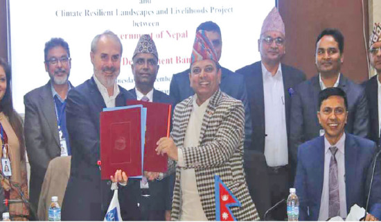 Nepal, ADB sign deal worth Rs. 21.23bn for two projects