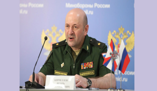 Ukraine claims killing of senior Russian military official