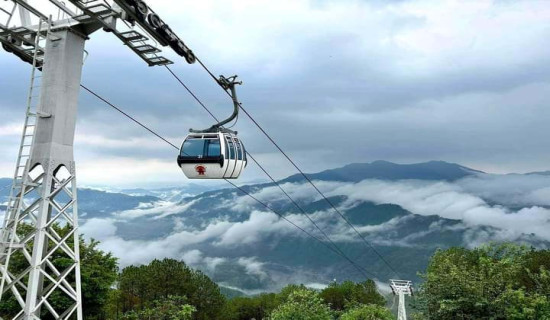 Manakamana Cable Car back into service