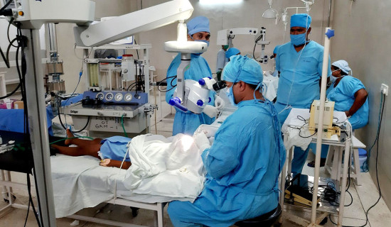 156 corneal transplants done at Fateh Bal Eye Hospital