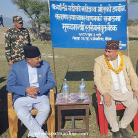 Deusi Bhailo in presence of President Bhandari