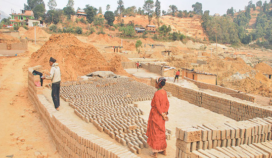 Brick industries instructed to stop baking bricks in Sarlahi