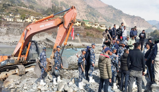 Indian excavator taken under control for trying to change course of Mahakali