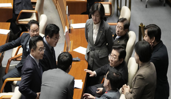 SKorean opposition submits motion  to impeach acting president