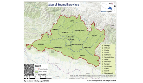 Bagmati Province spends only 12%  budget in first five months of fiscal year