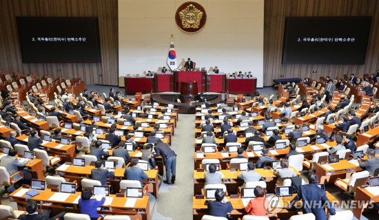 South Korea votes to impeach acting President Han